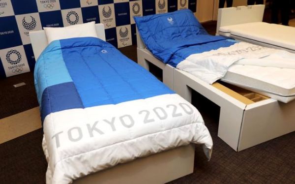 东京奥运标配2.6万张“纸床” 可承重约200公斤