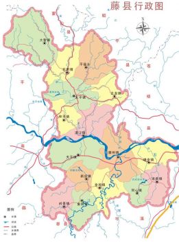 藤县行政区域划分如何，看看是否将设立藤州市？