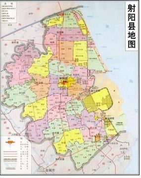 江苏盐城射阳县----明清时才成陆地，1942年置县