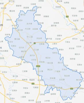 解答中江县属于哪个市？